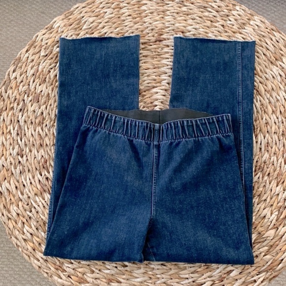 Soft Surroundings Bootcut Raw Hem Jean